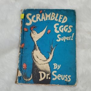 Vintage 1953 Dr.Suess Scrambled Eggs Super! Book